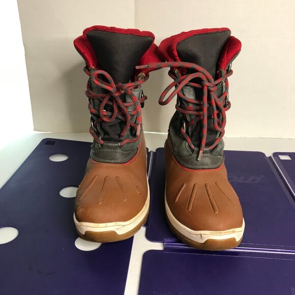 ALDO WOMENS SUEDE DUCK BOOT SIZE 9 - Picture 1 of 7